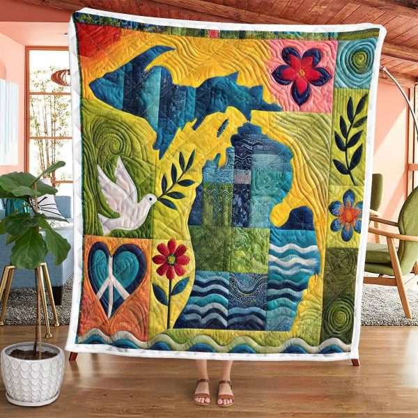 Best Michigan Design Quilt MCG78 - Image 2