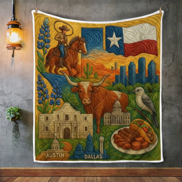 Best Texas Design Quilt TXQ4 - Image 4
