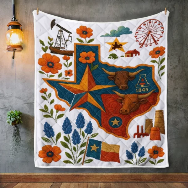 Best Texas Design Quilt TXQ3 - Image 54