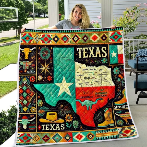 Best Texas Design Quilt TXQ6