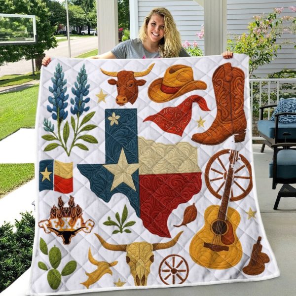 Best Texas Design Quilt TXQ1 - Image 62