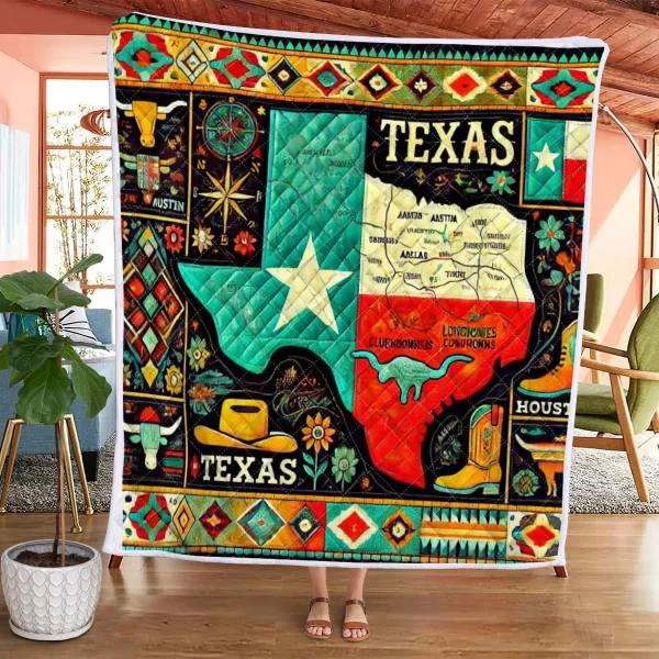 Best Texas Design Quilt TXQ6 - Image 3