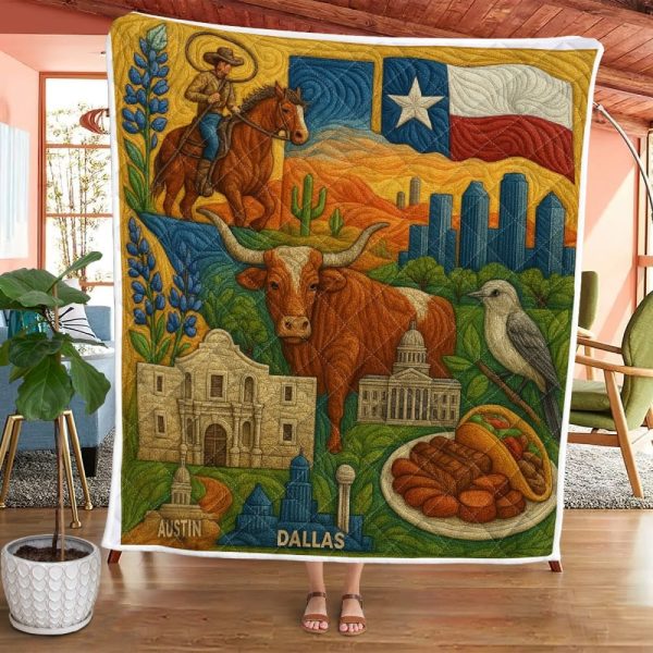 Best Texas Design Quilt TXQ4 - Image 3
