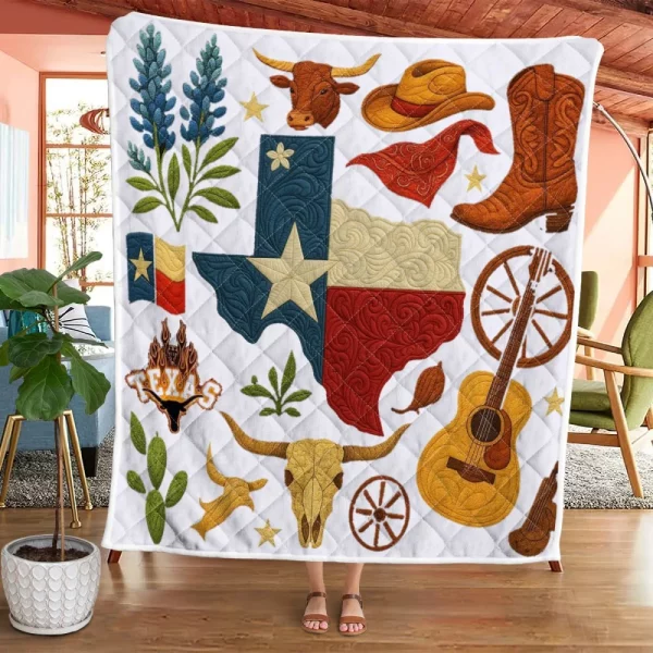 Best Texas Design Quilt TXQ1 - Image 64