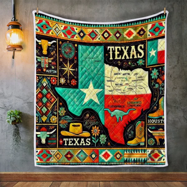 Best Texas Design Quilt TXQ6 - Image 2