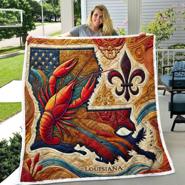 Best Louisiana Design Quilt LA19