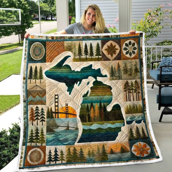 Best Michigan Design Quilt MCG33
