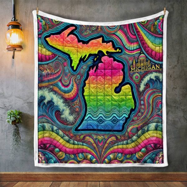 Best Michigan Design Quilt MCG82 - Image 3