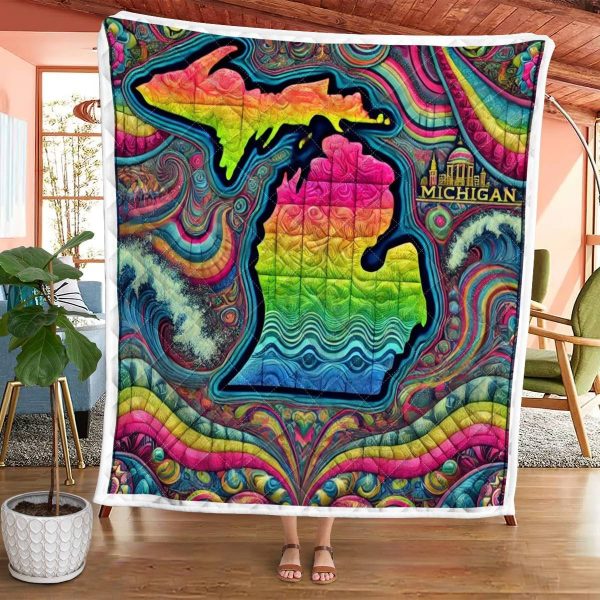 Best Michigan Design Quilt MCG82 - Image 2