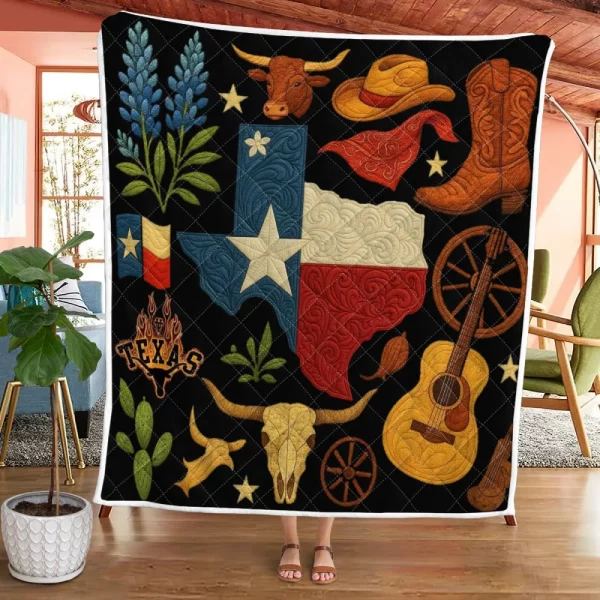 Best Texas Design Quilt TXQ1 - Image 3