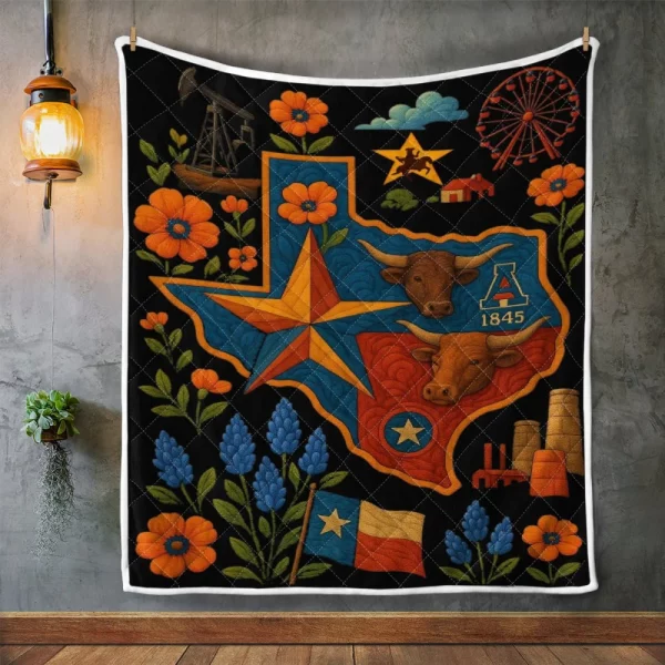 Best Texas Design Quilt TXQ3 - Image 2