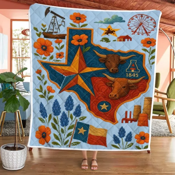 Best Texas Design Quilt TXQ3 - Image 17