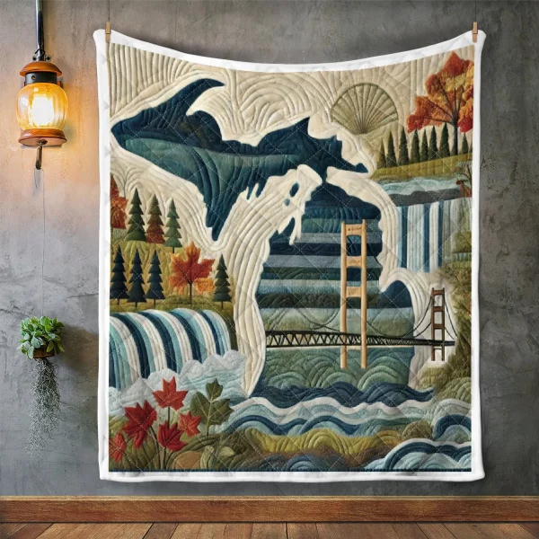Best Michigan Design Quilt MCG68 - Image 2