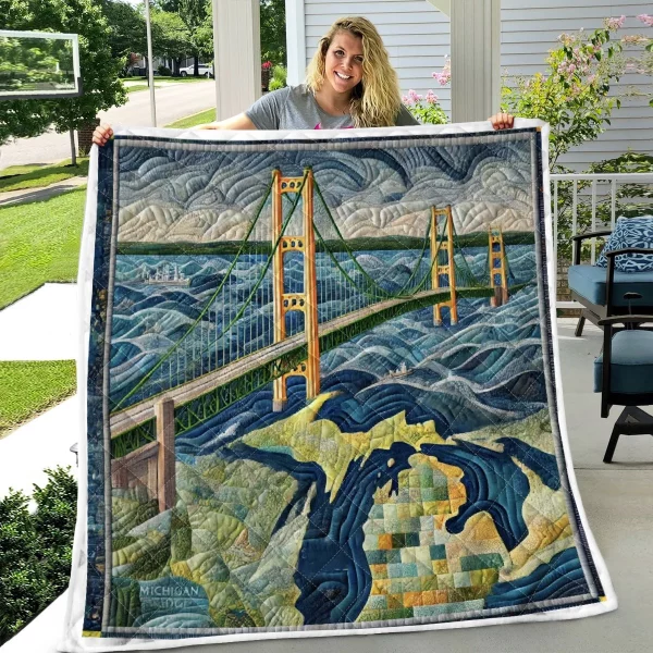 Best Michigan Design Quilt MCG73