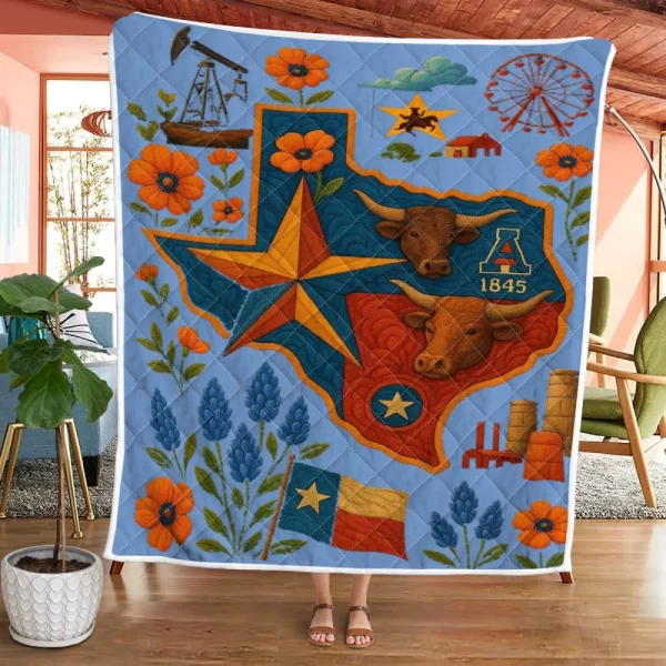 Best Texas Design Quilt TXQ3 - Image 32
