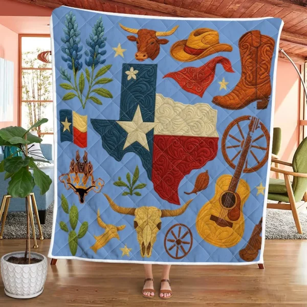 Best Texas Design Quilt TXQ1 - Image 43