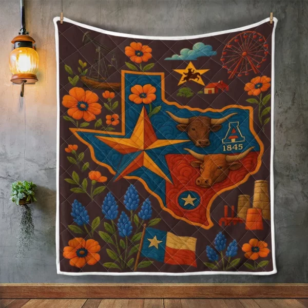 Best Texas Design Quilt TXQ3 - Image 42