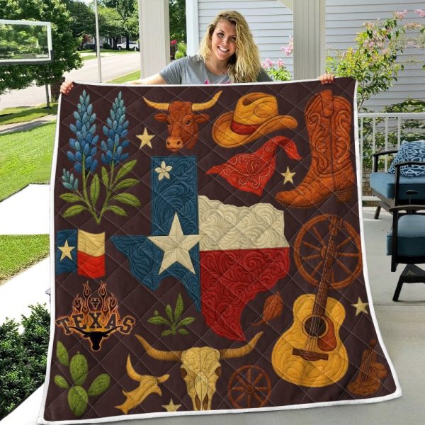 Best Texas Design Quilt TXQ1 - Image 50