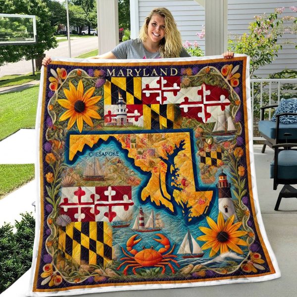 Best Maryland Design Quilt MD63