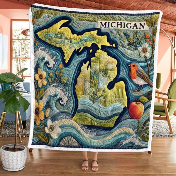 Best Michigan Design Quilt MCG84 - Image 2