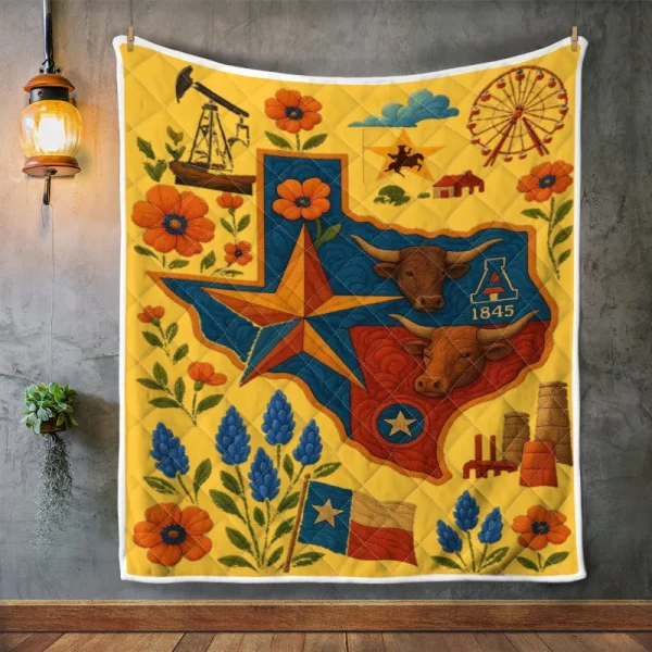 Best Texas Design Quilt TXQ3 - Image 36
