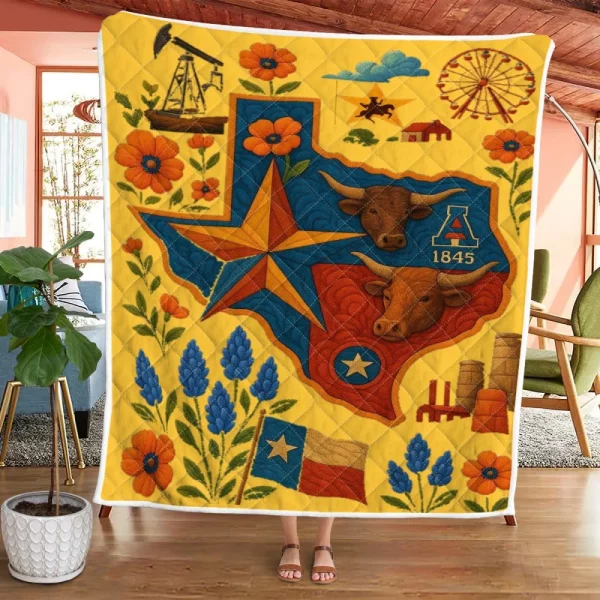 Best Texas Design Quilt TXQ3 - Image 35