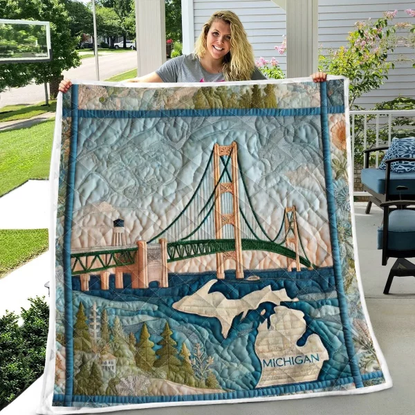 Best Michigan Design Quilt MCG65