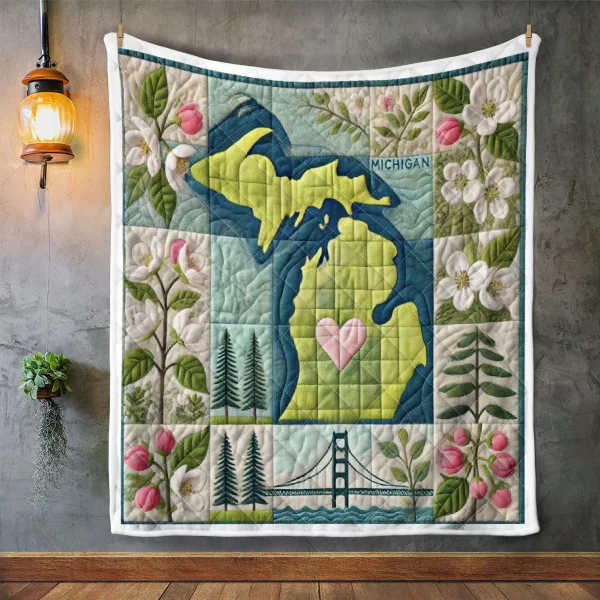 Best Michigan Design Quilt MCG71 - Image 2