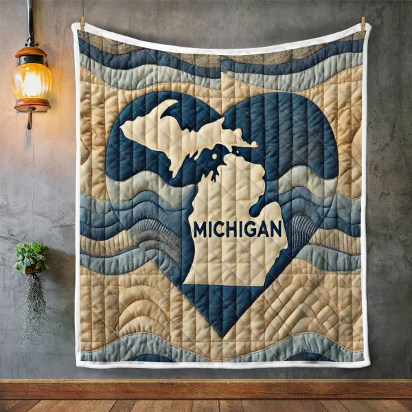 Best Michigan Design Quilt MCG35 - Image 3