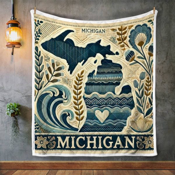 Best Michigan Design Quilt MCG39 - Image 3