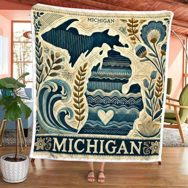 Best Michigan Design Quilt MCG39 - Image 2