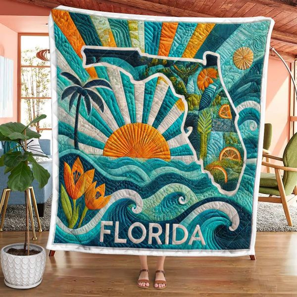 Best Florida Design Quilt FL87 - Image 2