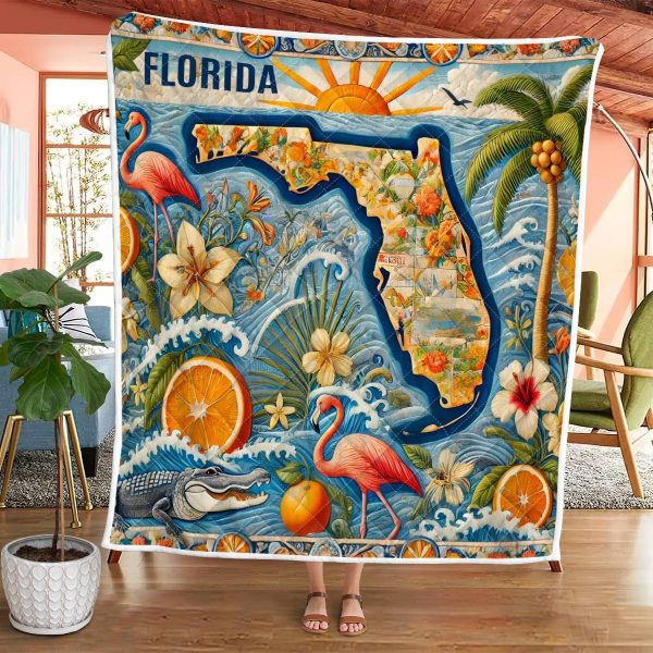 Best Florida Design Quilt FL103 - Image 2