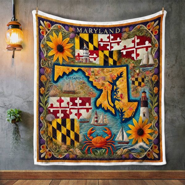 Best Maryland Design Quilt MD63 - Image 3