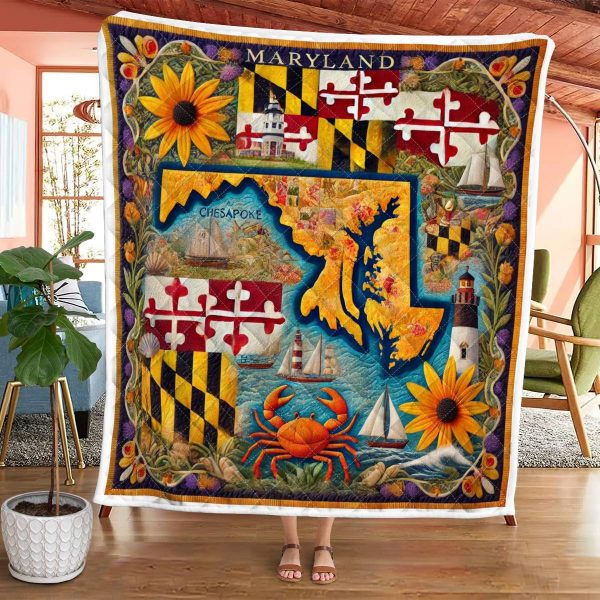 Best Maryland Design Quilt MD63 - Image 2