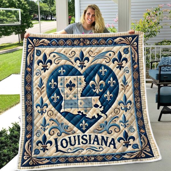 Best Louisiana Design Quilt LA67