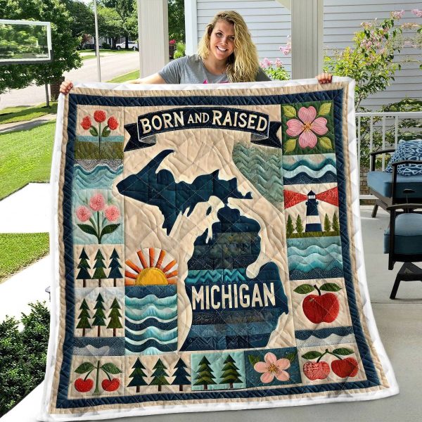 Best Michigan Design Quilt MCG74