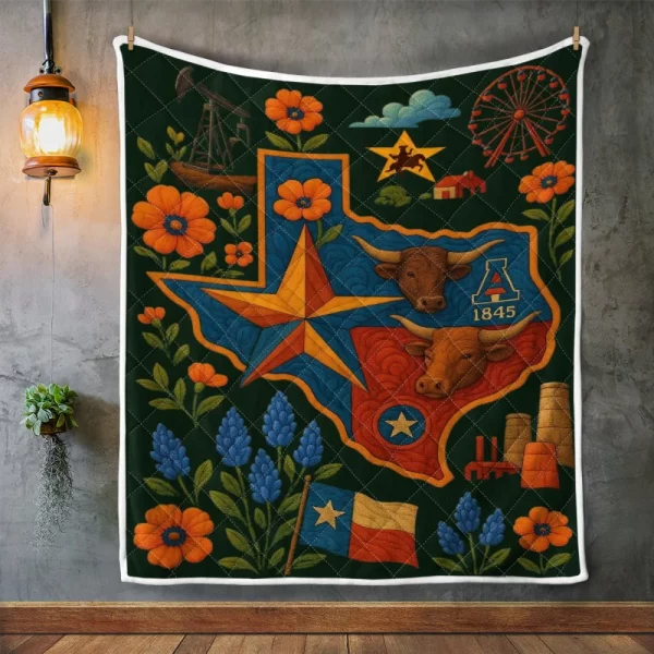 Best Texas Design Quilt TXQ3 - Image 57
