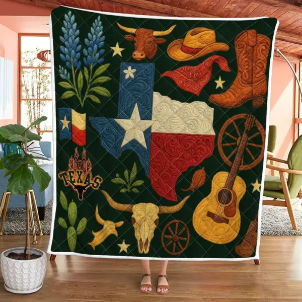Best Texas Design Quilt TXQ1 - Image 67