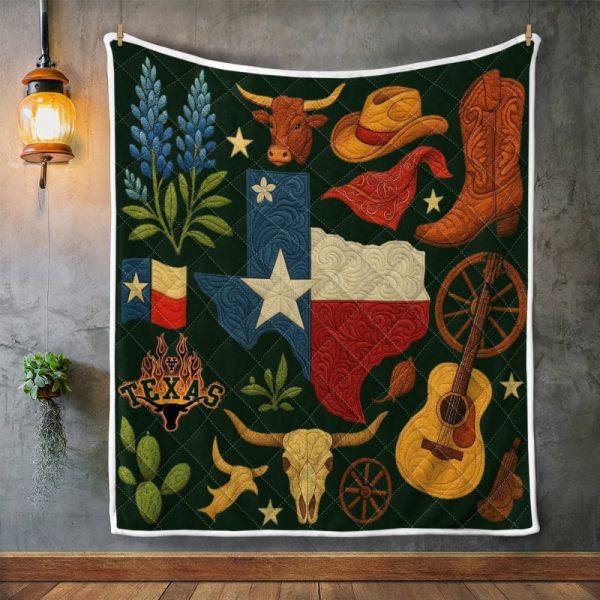 Best Texas Design Quilt TXQ1 - Image 66