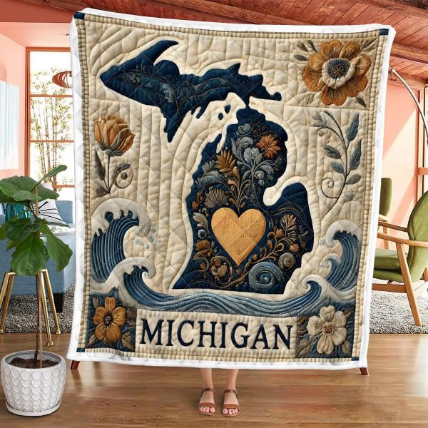 Best Michigan Design Quilt MCG96 - Image 2