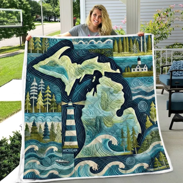 Best Michigan Design Quilt MCG60