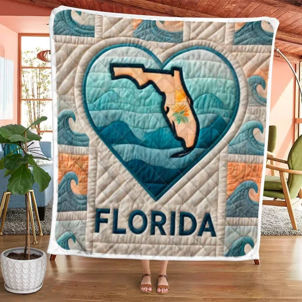Best Florida Design Quilt FL72 - Image 2