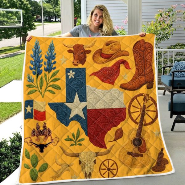Best Texas Design Quilt TXQ1 - Image 47