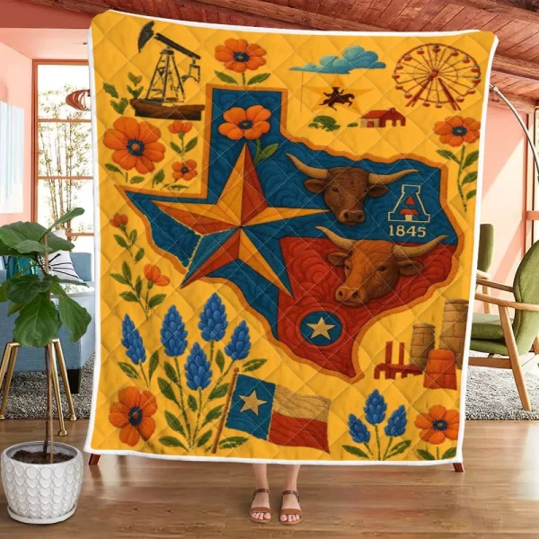 Best Texas Design Quilt TXQ3 - Image 38