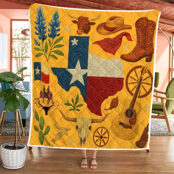 Best Texas Design Quilt TXQ1 - Image 49