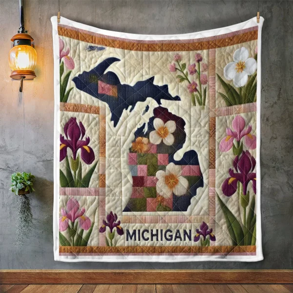 Best Michigan Design Quilt MCG72 - Image 2