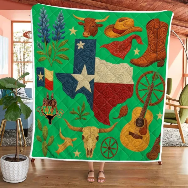 Best Texas Design Quilt TXQ1 - Image 18