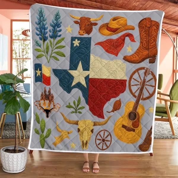 Best Texas Design Quilt TXQ1 - Image 15