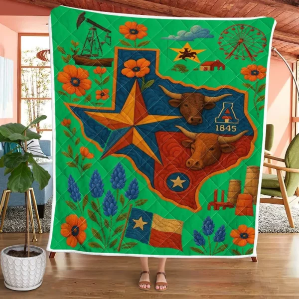 Best Texas Design Quilt TXQ3 - Image 14